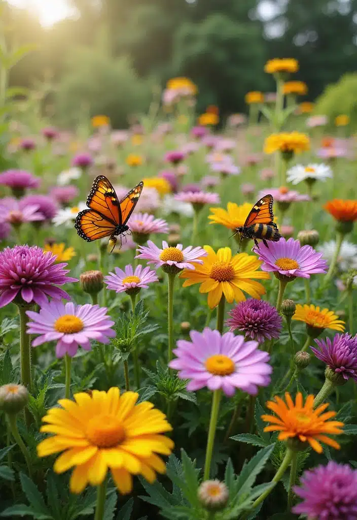 25 Stunning Garden Design Ideas That Will Transform Your Outdoor Space (Wait Until You See #7!) - 8. Pollinator Gardens: Welcome Nature