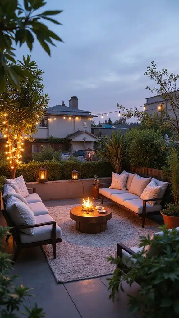 18 Rooftop Patio Designs with Greenery That Will Turn Your Space into an Urban Retreat! - 4. Outdoor Living Room