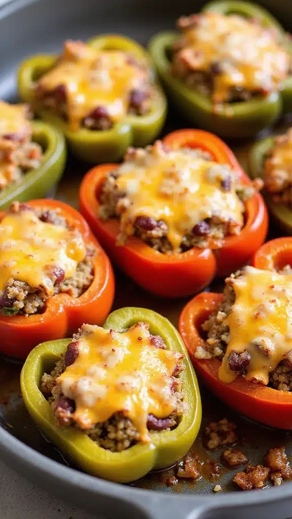 20 Fresh Garden-to-Table Recipes You’ll Love This Season - 10. Stuffed Bell Peppers with Quinoa and Black Beans