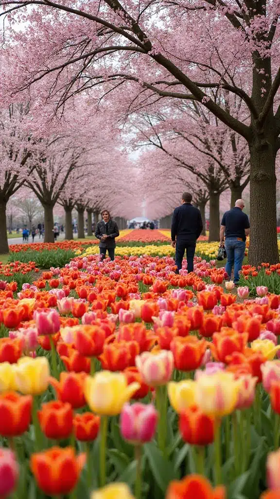 21 Breathtaking Cherry Blossom Festivals You Must Experience This Spring! - 8. Skagit Valley Tulip Festival, Washington