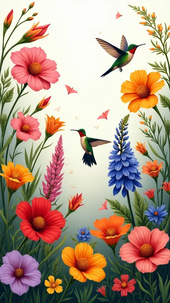 How to Design a Hummingbird Haven with the Best Nectar Sources - 1. Choose Native Plants