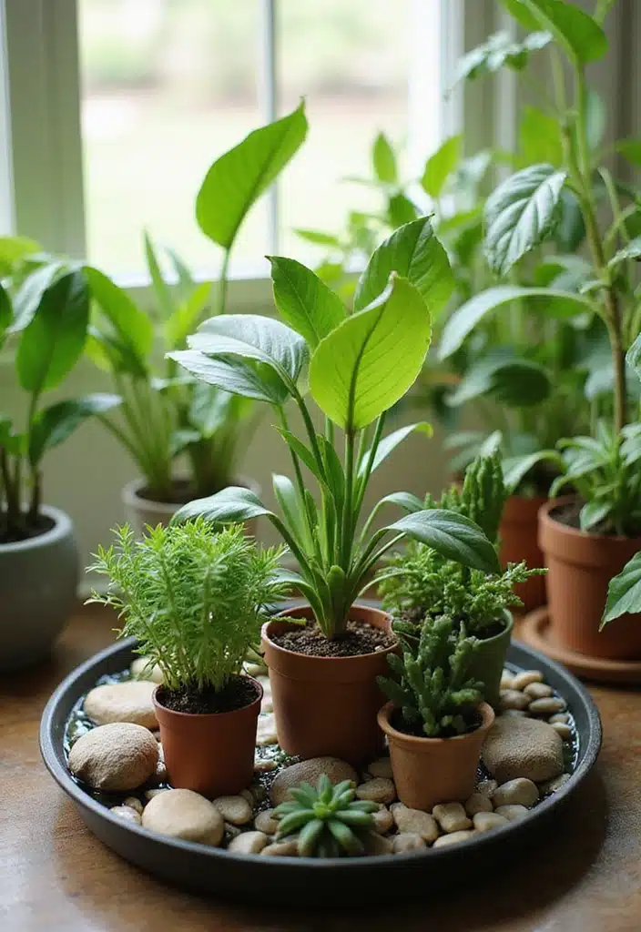 10 Indoor Plant Care Hacks That Will Transform Your Home into a Lush Oasis! - 6. Group Plants for Humidity