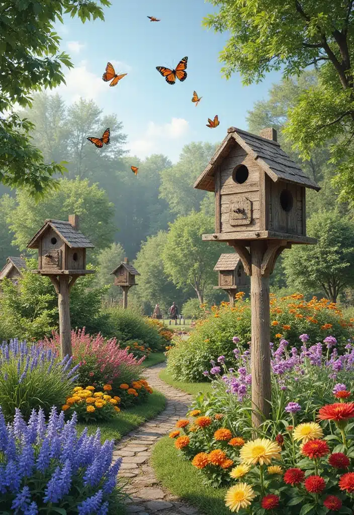 25 Stunning Garden Design Ideas That Will Transform Your Outdoor Space (Wait Until You See #7!) - 18. Wildlife Gardens: Nature's Sanctuary