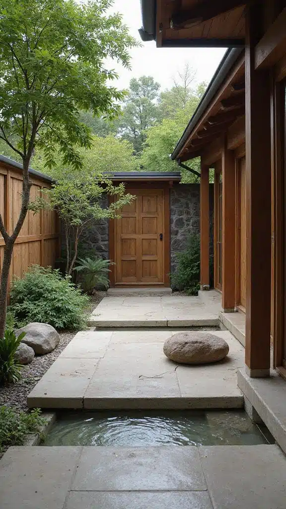 20 Dreamy Backyard Patios Perfect for Summer Nights (You'll Want to Spend Every Evening Here!) - 14. Zen-Inspired Retreats