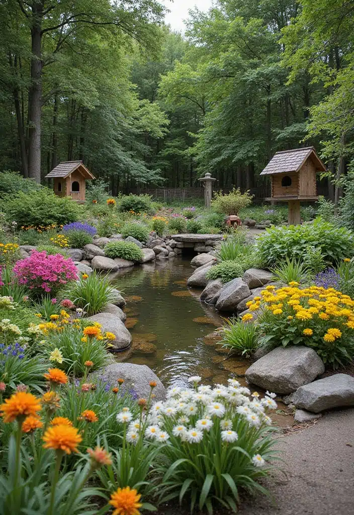 25 Stunning Garden Design Ideas That Will Transform Your Outdoor Space (Wait Until You See #7!) - 18. Wildlife Gardens: Nature's Playground