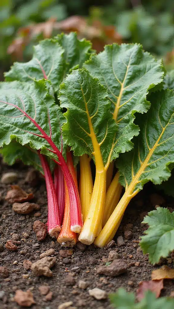 Discover the Best Organic Fall Garden Vegetables for a Healthy Harvest - 8. Swiss Chard: Colorful and Nutritious
