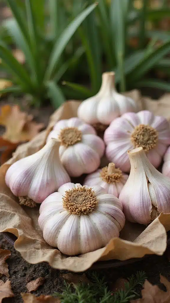 Discover the Best Organic Fall Garden Vegetables for a Healthy Harvest - 10. Garlic: Flavorful and Robust