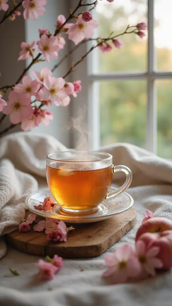 The Healing Powers of Apple Blossoms: 6 Natural Remedies You Didn't Know About! - 1. Stress Relief Tea