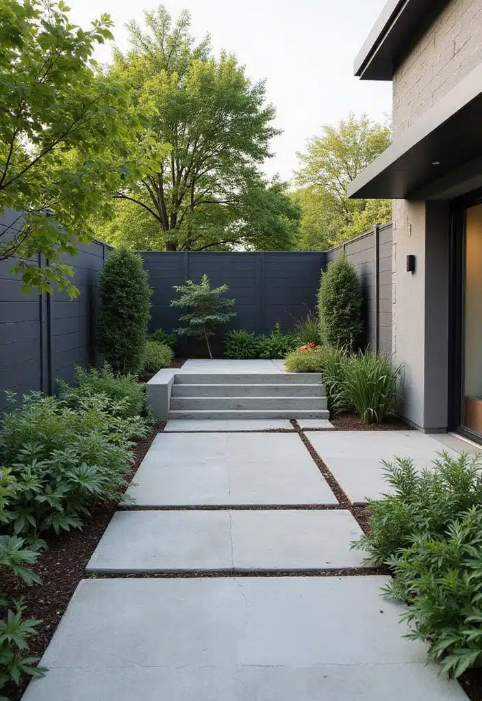 25 Stunning Garden Design Ideas That Will Transform Your Outdoor Space (Wait Until You See #7!) - 13. Modern Minimalist Gardens: Less is More