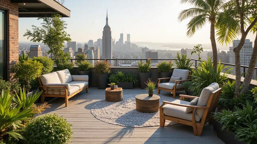 18 Rooftop Patio Designs with Greenery That Will Turn Your Space into an Urban Retreat!
