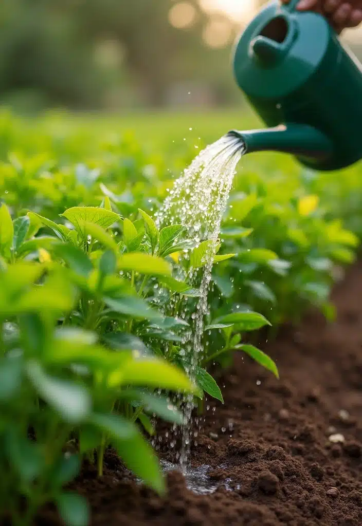 How to Fertilize Pepper Plants: Boost Soil Health for Improved Yields - 7. Water Wisely