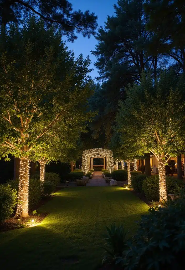 25 Stunning Garden Design Ideas That Will Transform Your Outdoor Space (Wait Until You See #7!) - 15. Garden Lighting: Illuminating Beauty