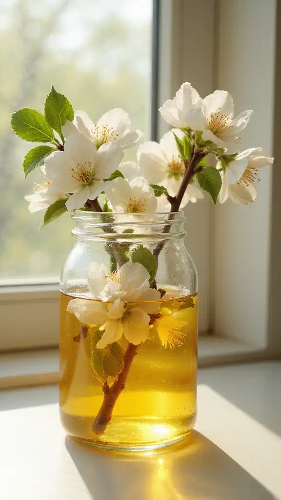 The Healing Powers of Apple Blossoms: 6 Natural Remedies You Didn't Know About! - 2. Skin Soothing Infusion