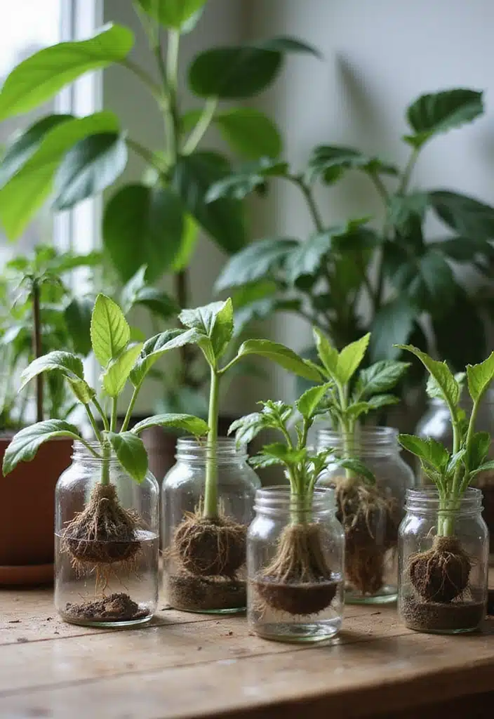 10 Indoor Plant Care Hacks That Will Transform Your Home into a Lush Oasis! - 7. Propagate for More Greens