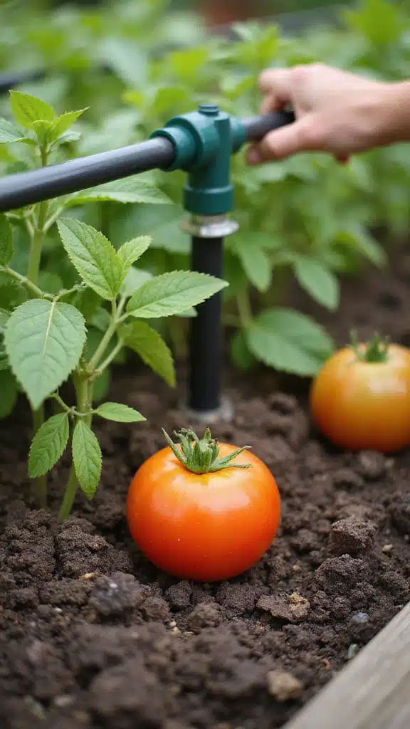 Tips and Tricks: Get Your Raised Bed Tomatoes Growing Fast! - 5. Implement Consistent Watering