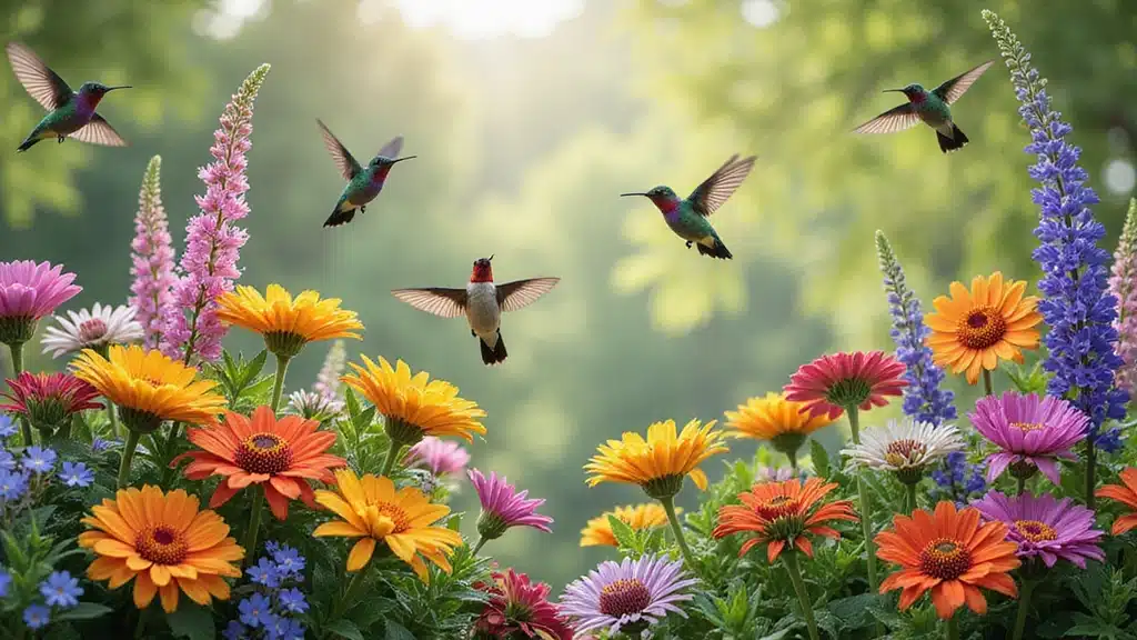 How to Design a Hummingbird Haven with the Best Nectar Sources