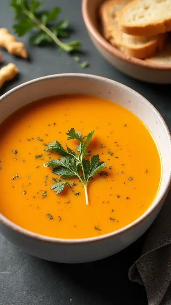 20 Fresh Garden-to-Table Recipes You’ll Love This Season - 11. Carrot and Ginger Soup