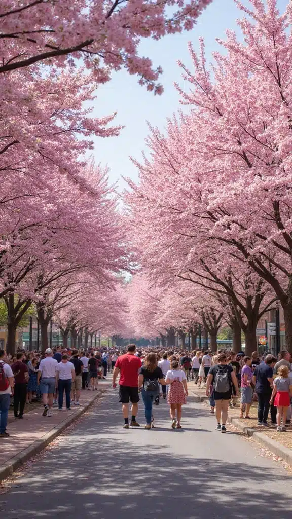 21 Breathtaking Cherry Blossom Festivals You Must Experience This Spring! - 7. Cherry Blossom Festival, Macon, Georgia