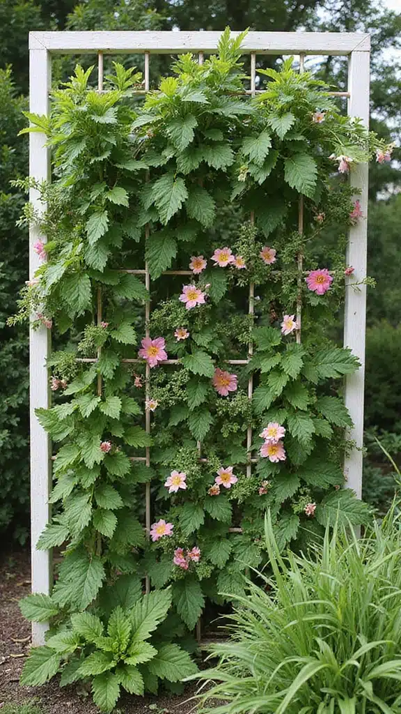 10 Easy Garden Projects: Build Arches and Trellises in Just One Weekend! - 7. Trellis Wall