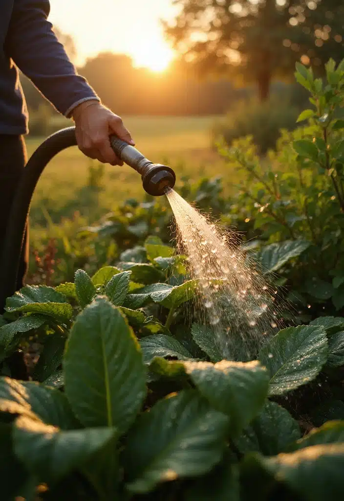 10 Secrets to Thriving Organic Vegetable Gardening You Won't Believe! - 4. Water Wisely