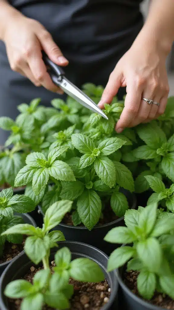 Beginner’s Guide to Growing Herbs Indoors All Year Round - The Importance of Pruning and Harvesting