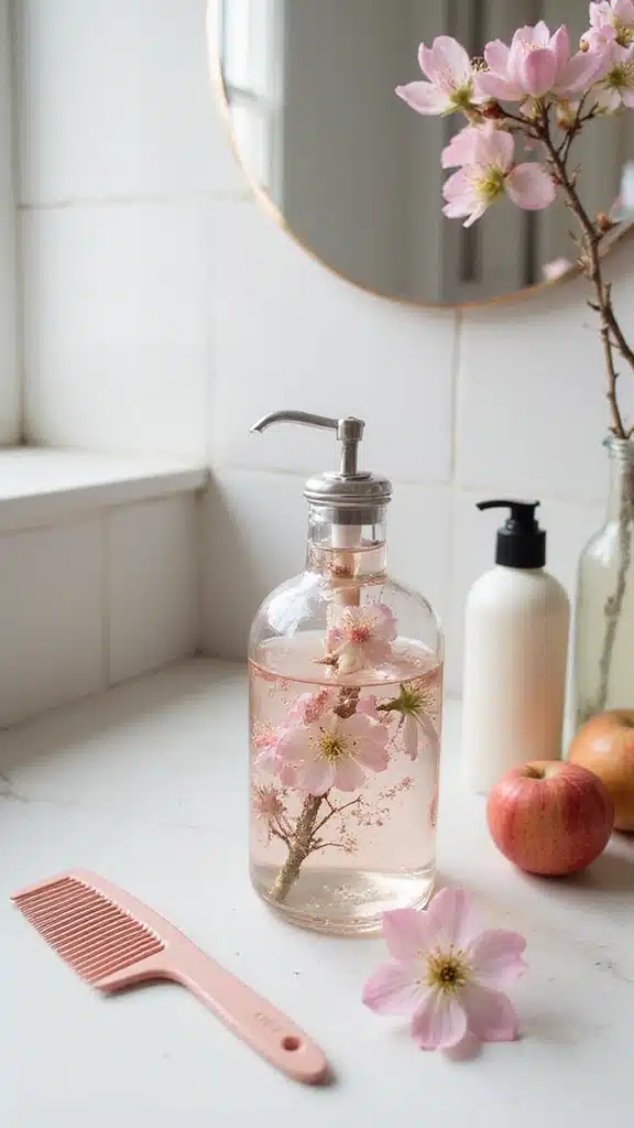 The Healing Powers of Apple Blossoms: 6 Natural Remedies You Didn't Know About! - 4. Natural Hair Rinse