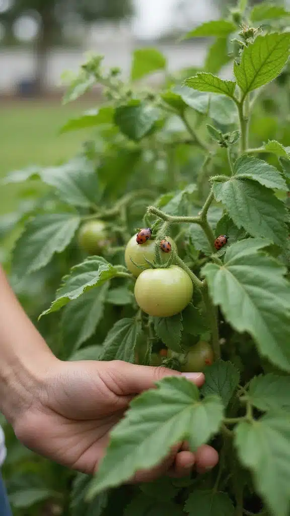 Tips and Tricks: Get Your Raised Bed Tomatoes Growing Fast! - 8. Control Pests Naturally