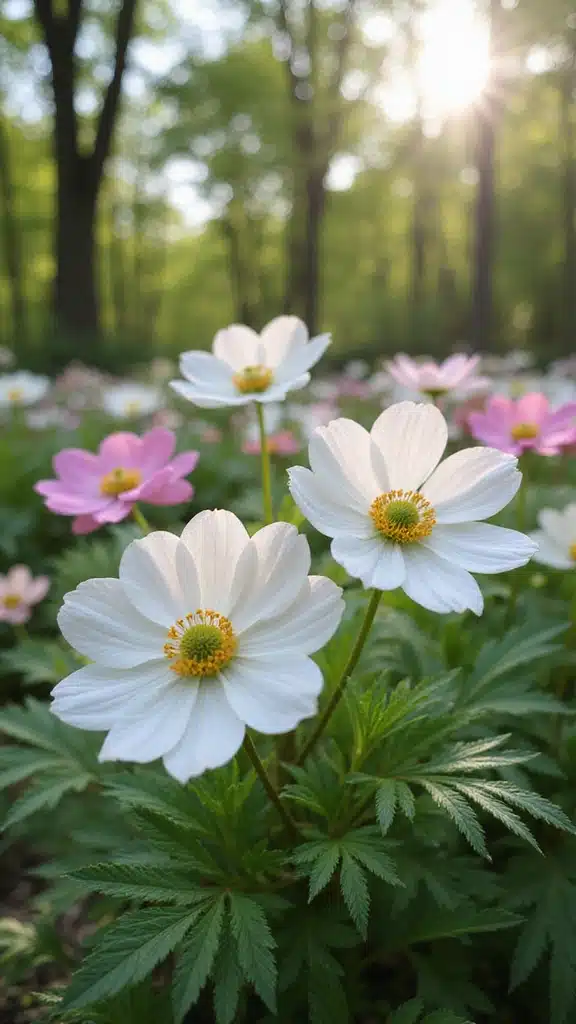 20 Long Blooming Flowers for a Backyard Oasis (Don't Miss #15!) - 15. Japanese Anemone (Anemone hupehensis)