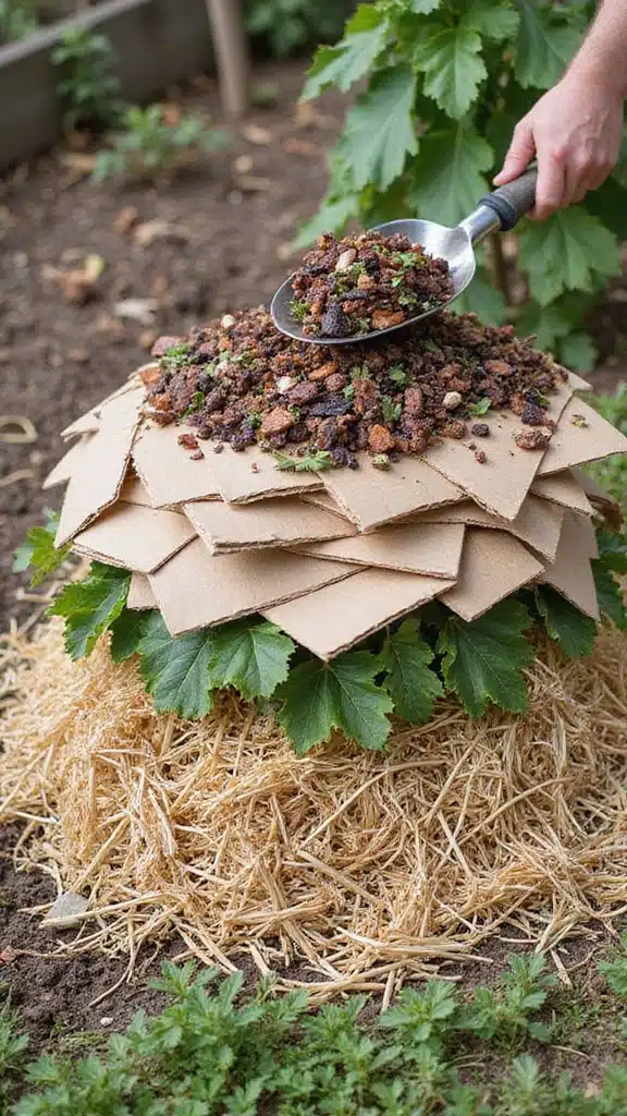 No-Dig Gardening for Beginners: How to Start a Thriving Garden Without Tilling - 2. Gather Organic Materials