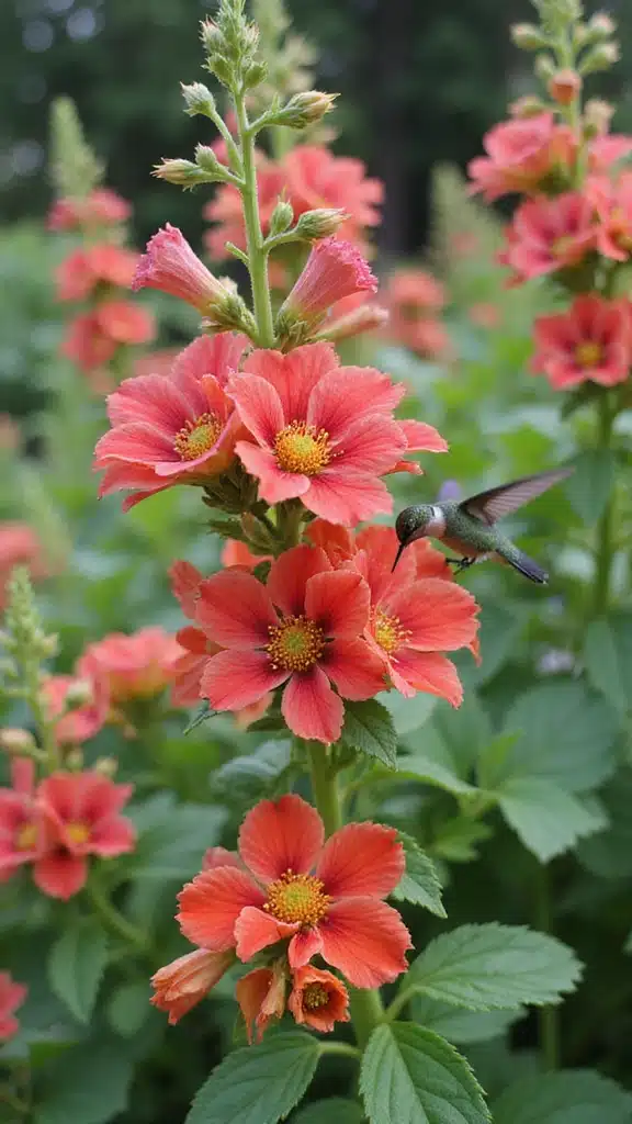 How to Design a Hummingbird Haven with the Best Nectar Sources - 5. Plant in Clusters