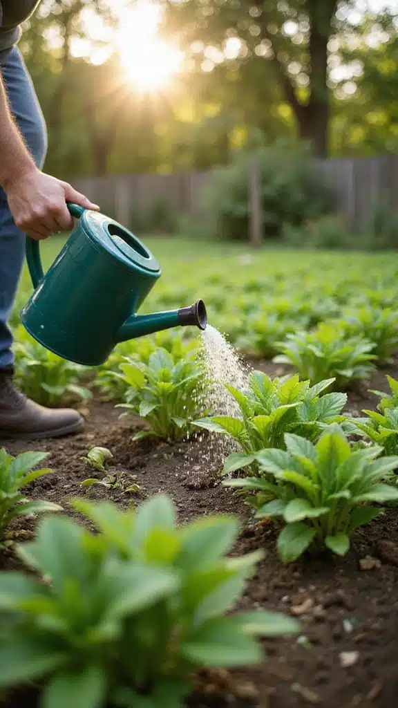 No-Dig Gardening for Beginners: How to Start a Thriving Garden Without Tilling - 5. Water Wisely