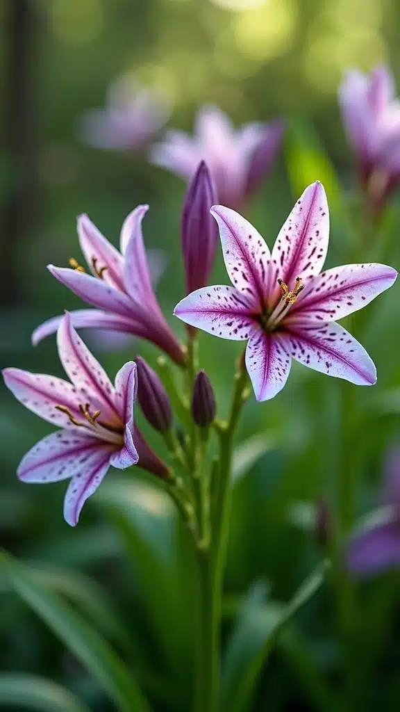 20 Long Blooming Flowers for a Backyard Oasis (Don't Miss #15!) - 18. Toad Lily (Tricyrtis hirta)