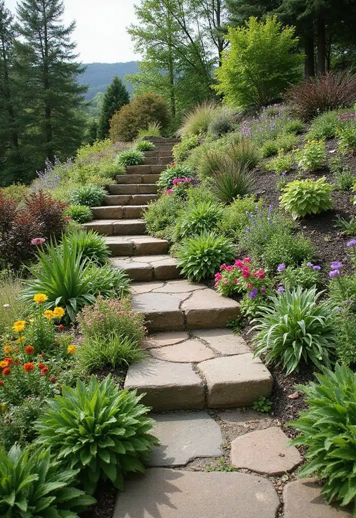 25 Stunning Garden Design Ideas That Will Transform Your Outdoor Space (Wait Until You See #7!) - 16. Garden Terraces: Level Up Your Design