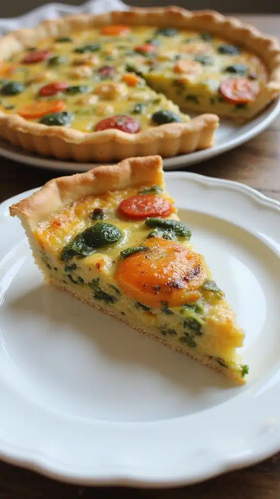 20 Fresh Garden-to-Table Recipes You’ll Love This Season - 16. Garden Vegetable Quiche
