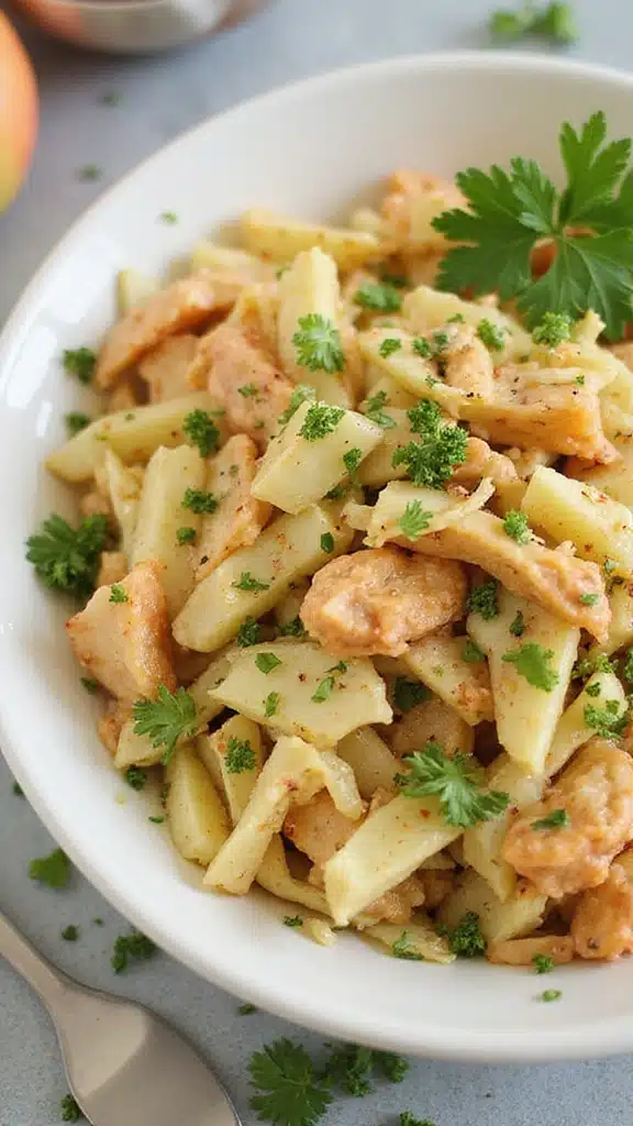 20 Fresh Garden-to-Table Recipes You’ll Love This Season - 14. Cabbage and Apple Slaw