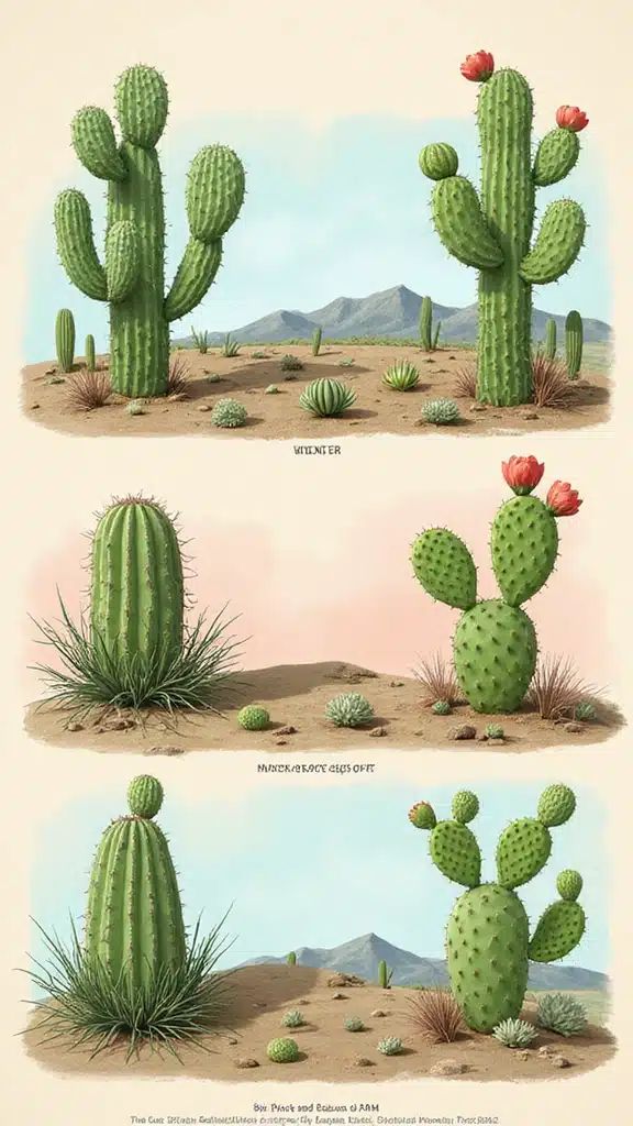 Top Tips for Collecting Prickly Pear Cactus: Rare Types You Need to Know! - 6. Seasonal Care Adjustments