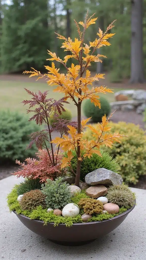 How to Master Fall Container Gardening: Essential Tips for Stunning Displays - Incorporate Natural Elements