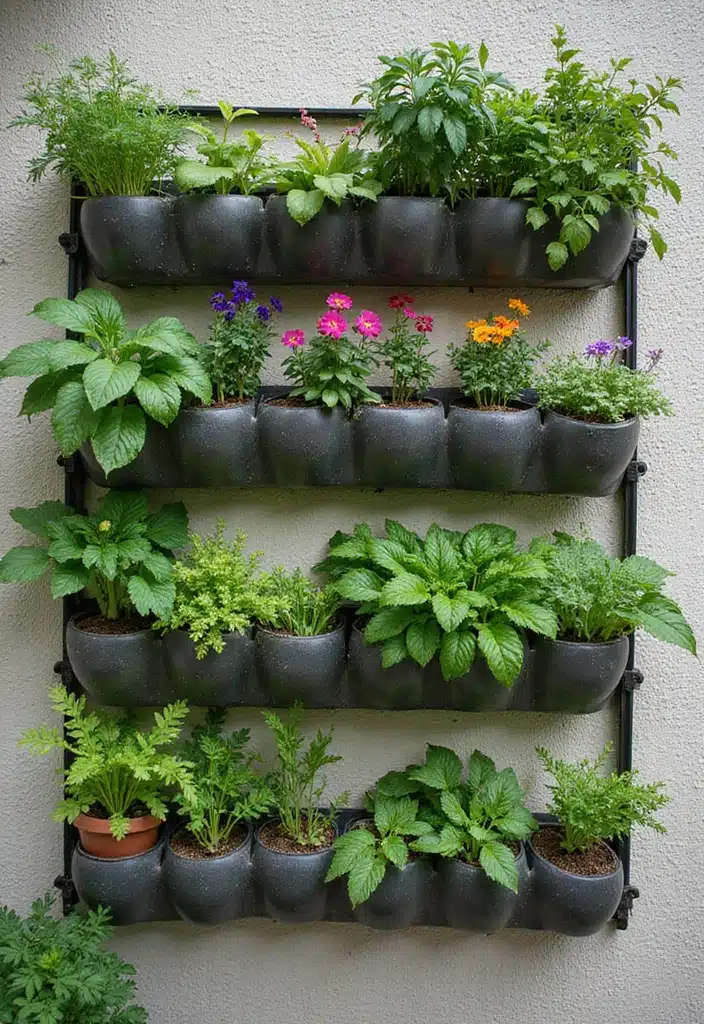 10 Container Gardening Solutions That Will Transform Your Small Space (You Won't Believe #5!) - 1. Vertical Garden Wonders