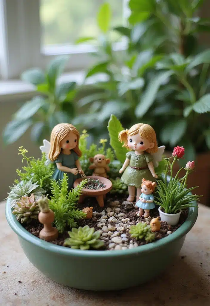 10 Container Gardening Solutions That Will Transform Your Small Space (You Won't Believe #5!) - 8. Miniature Fairy Gardens