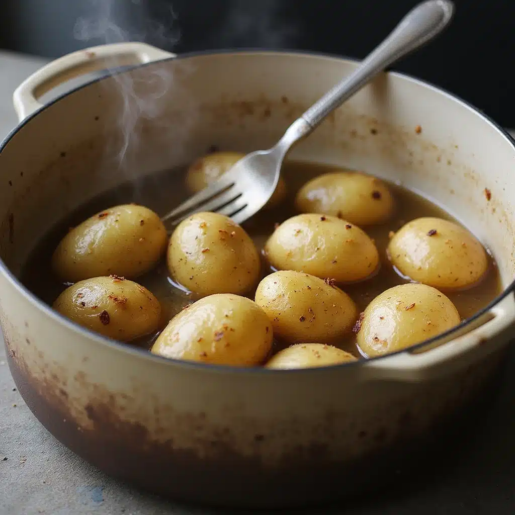 Delicious Cheesy Potato Soup Recipe: Warm Up with This Easy Meal - Step 4: Simmer Until Tender