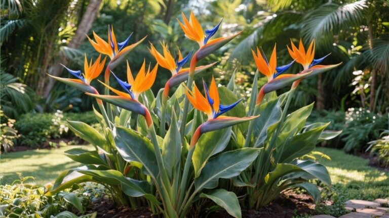 elegant birds of paradise