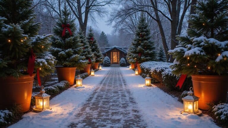 enchanting holiday garden ideas