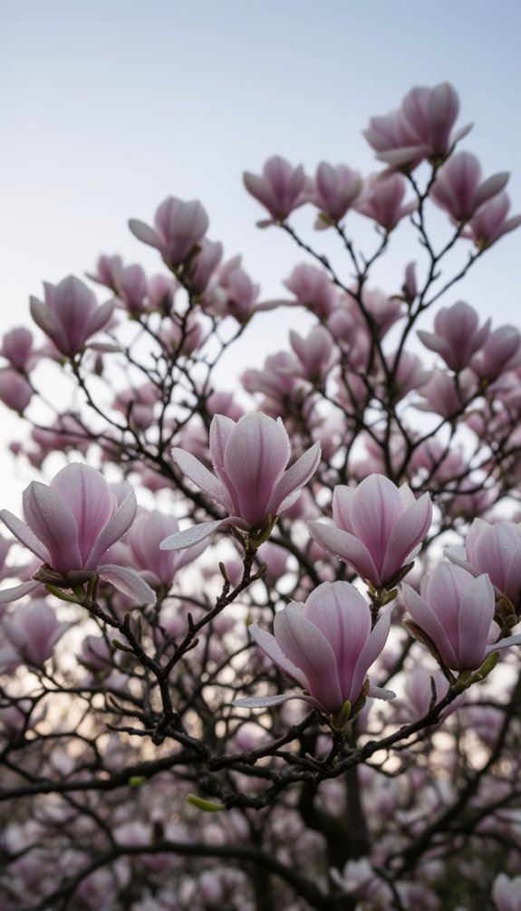 bare branch spring magnolia spectacle