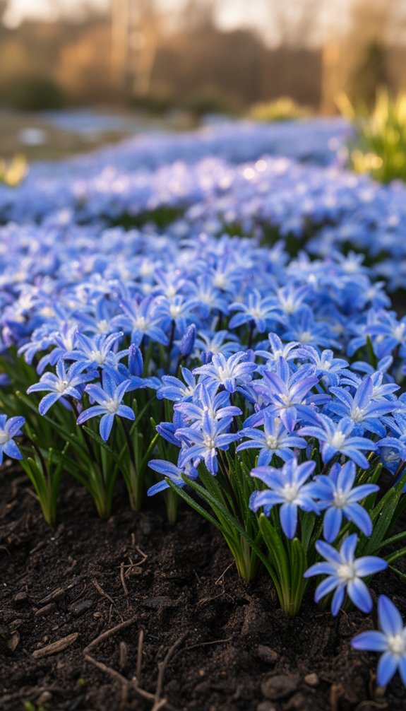 brilliant early blue drifts