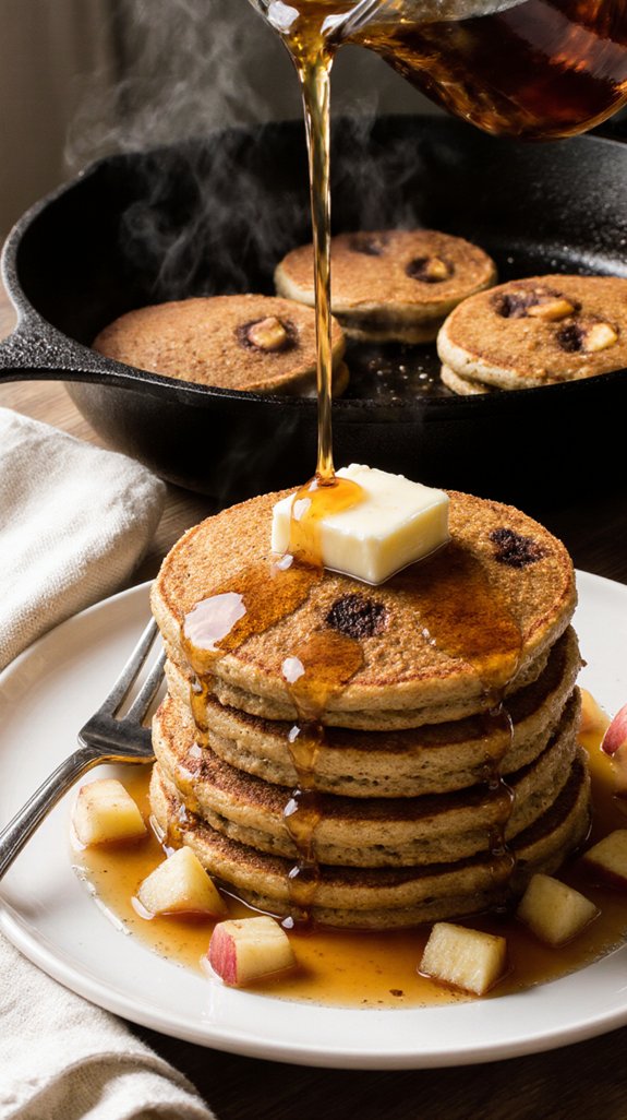 cinnamon apple pancakes