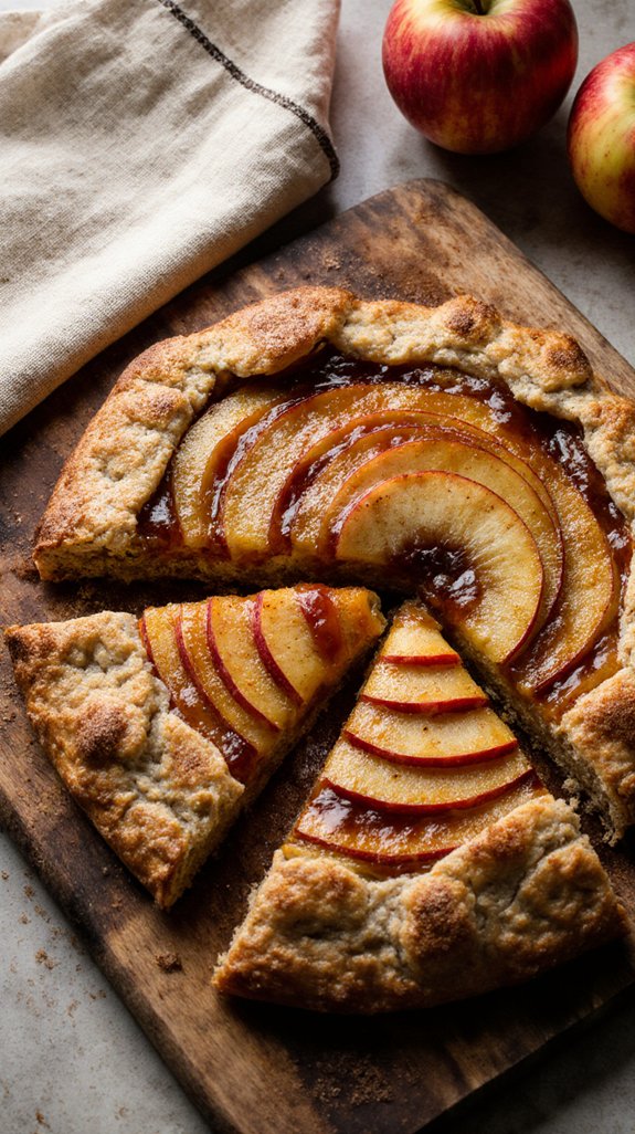 rustic apple galette delight